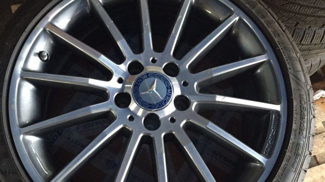 Jante Mercedes cu cauciucuri 225/40/R18 Originale!