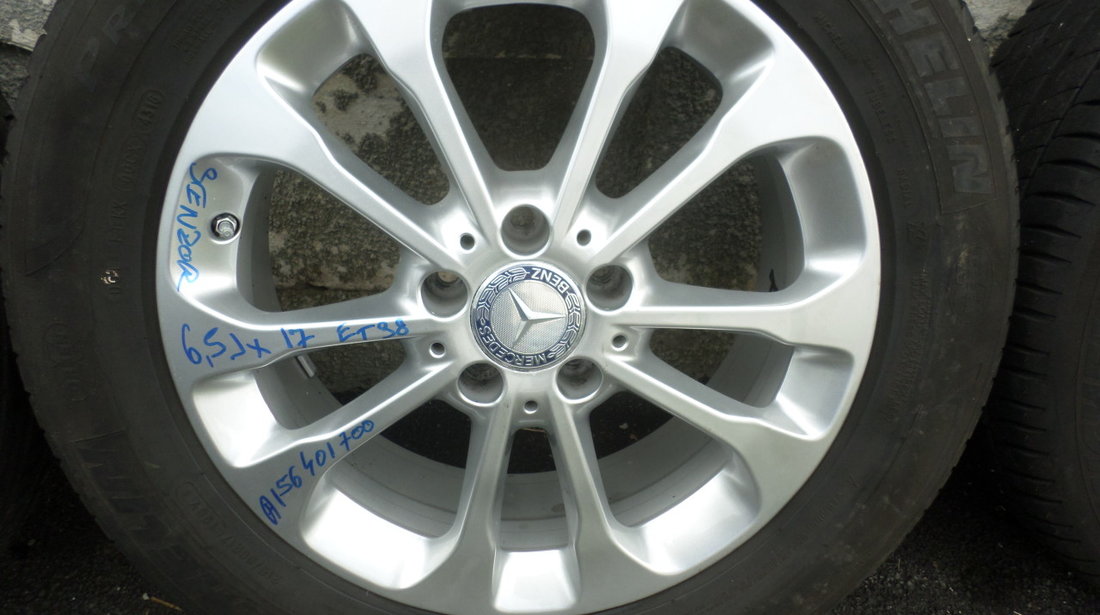 Jante Mercedes Gla 215 60 17 Vara Michelin cu SENZORI PRESIUNE