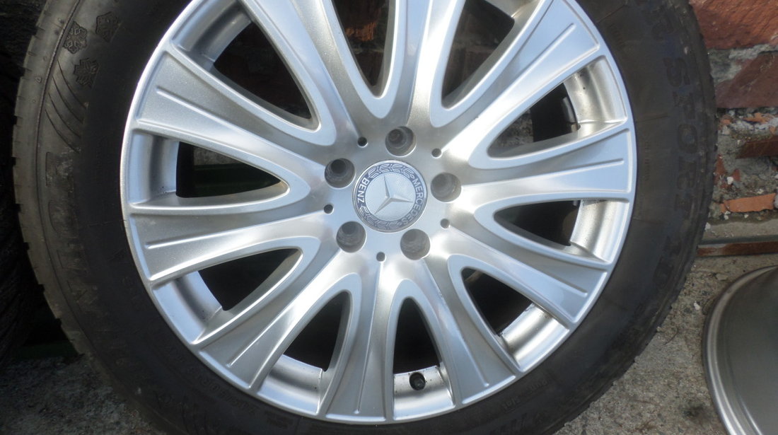 Jante mercedes S-class W222 18 zoli 245 50 18 iarna DUNLOP cu SENZORI