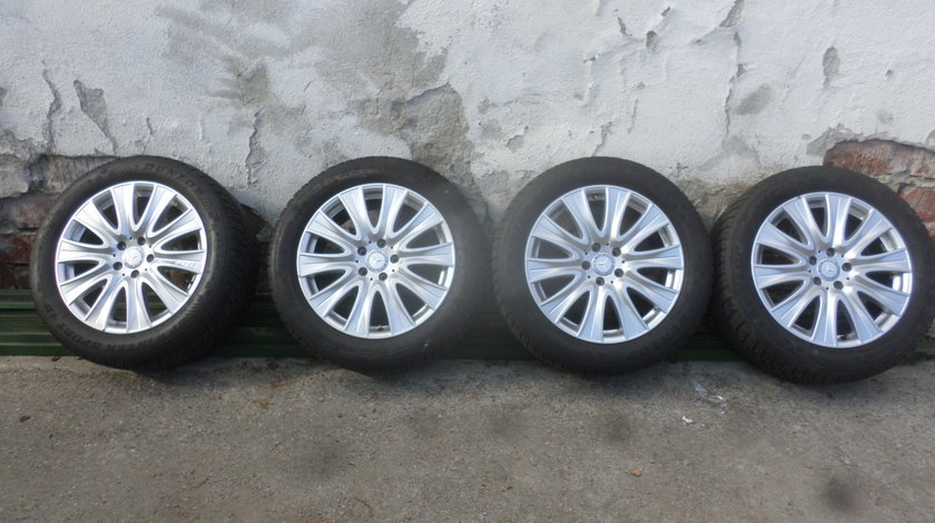Jante mercedes S-class W222 18 zoli 245 50 18 iarna DUNLOP cu SENZORI Presiune