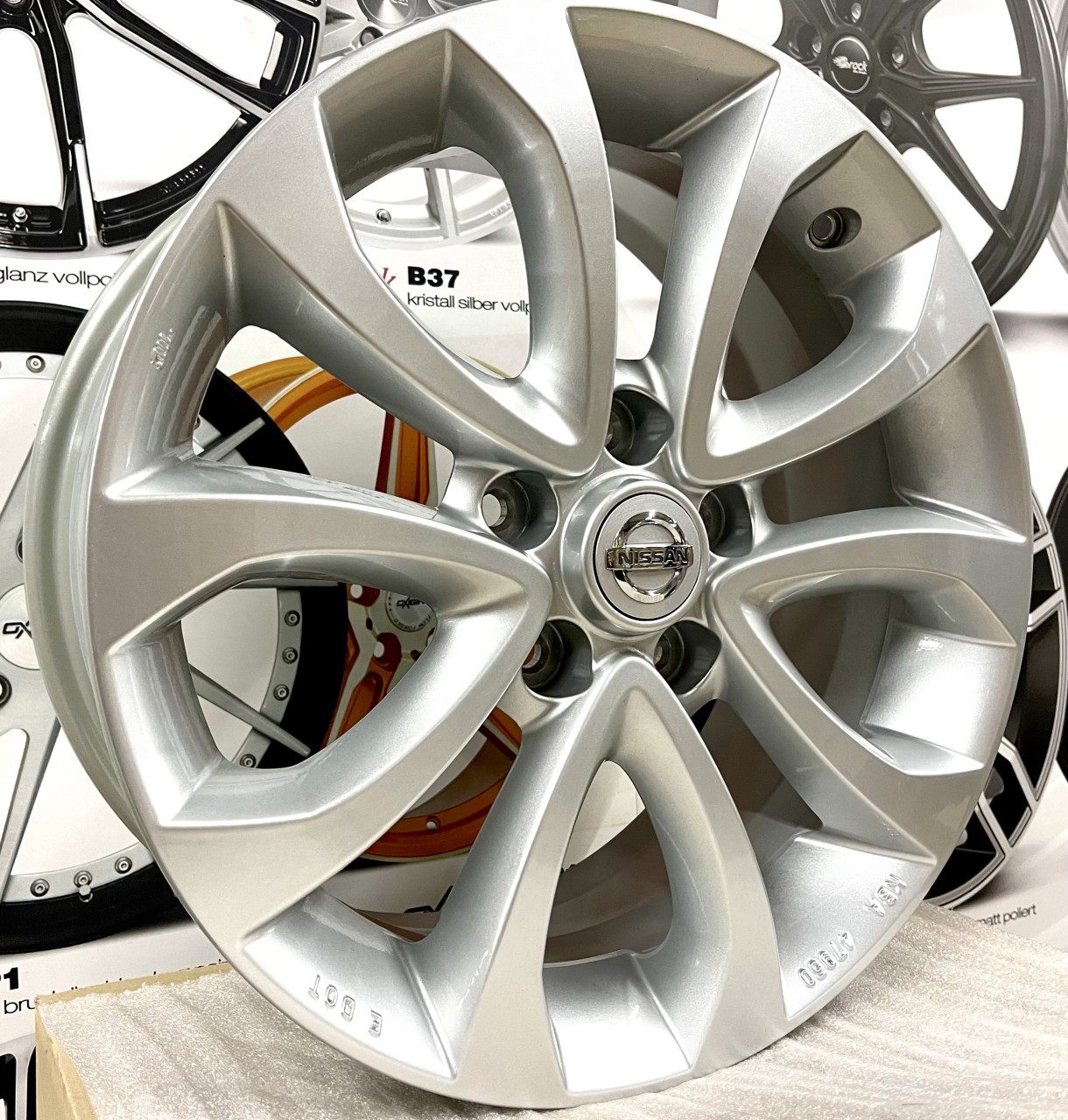 Jante Nissan Juke, Qashqai, X-trail, Murano, Leaf , originale, noi, 17”