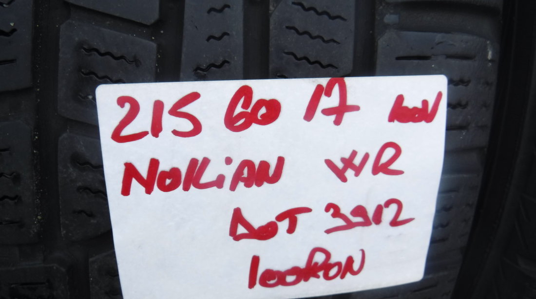 Jante Nissan QASHQAI 215 60 17 iarna Nokian