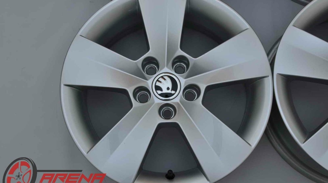 Jante Noi 15 inch Originale Skoda Fabia Rapid Octavia 1 Roomster 5x100 R15