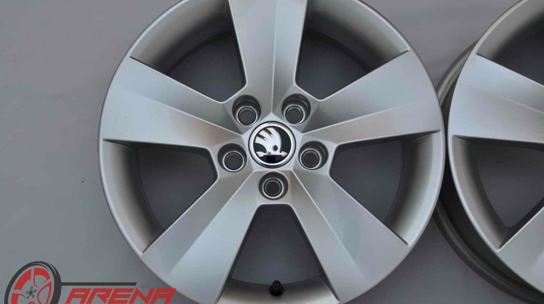 Jante Noi 15 inch Originale Skoda Fabia Rapid Octavia 1 Roomster 5x100 R15