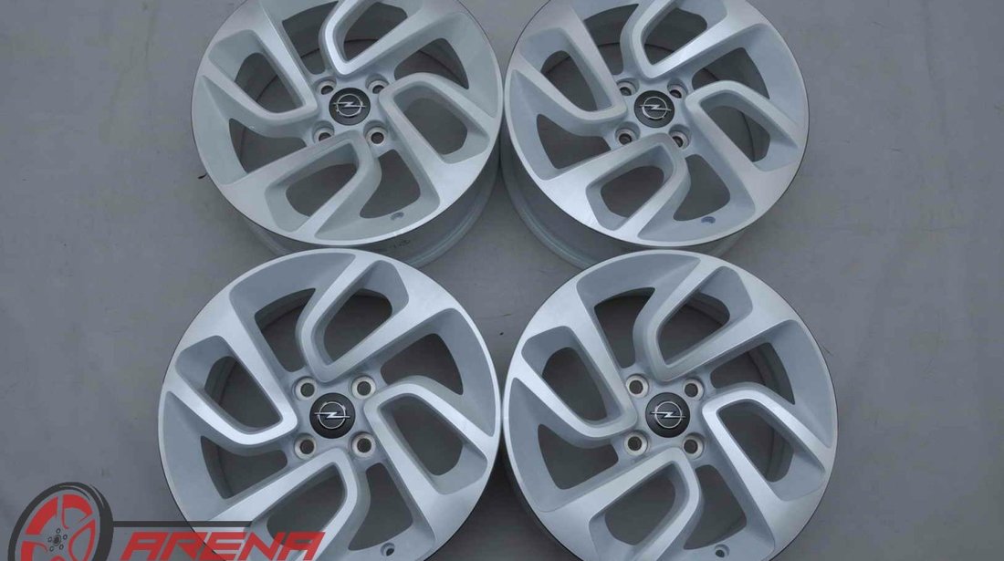 Jante Noi 16 inch Originale Opel Crossland X R16 Alb + Diamond Cut