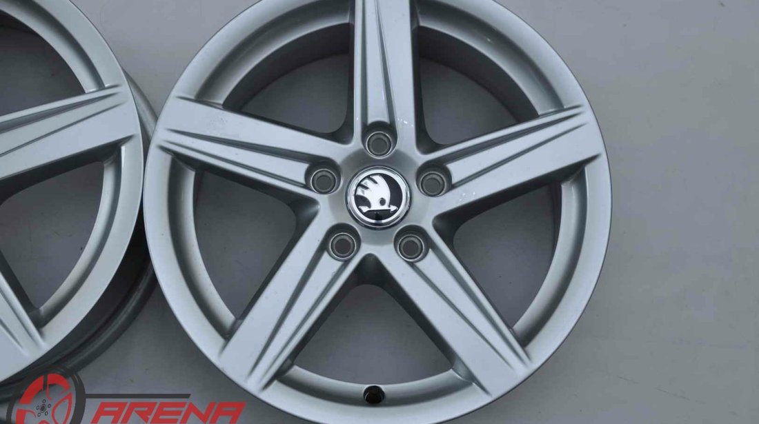 Jante Noi 16 inch Originale Skoda Octavia 2 3 4 Superb 2 3 Karoq Yeti R16