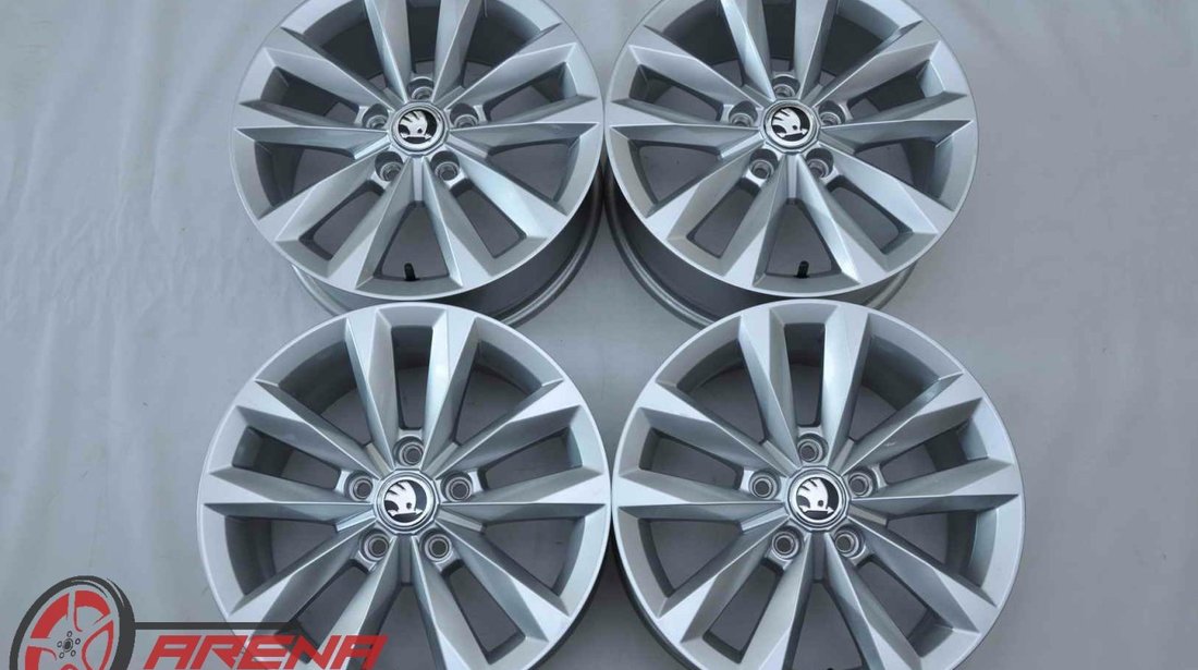 Jante Noi 16 inch Originale Skoda Octavia 2 3 4 Superb 2 3 Yeti Karoq R16