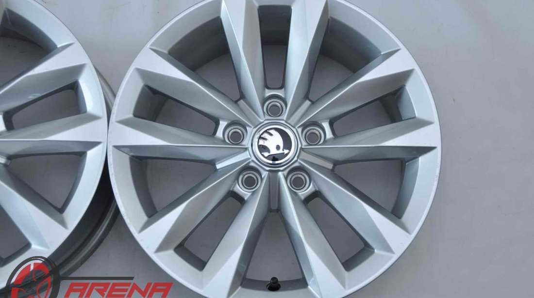 Jante Noi 16 inch Originale Skoda Octavia 2 3 4 Superb 2 3 Yeti Karoq R16