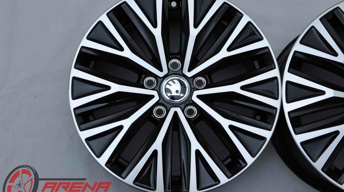 Jante Noi 16 inch Originale Skoda Octavia 2 3 Yeti Karoq R16 Bicolor