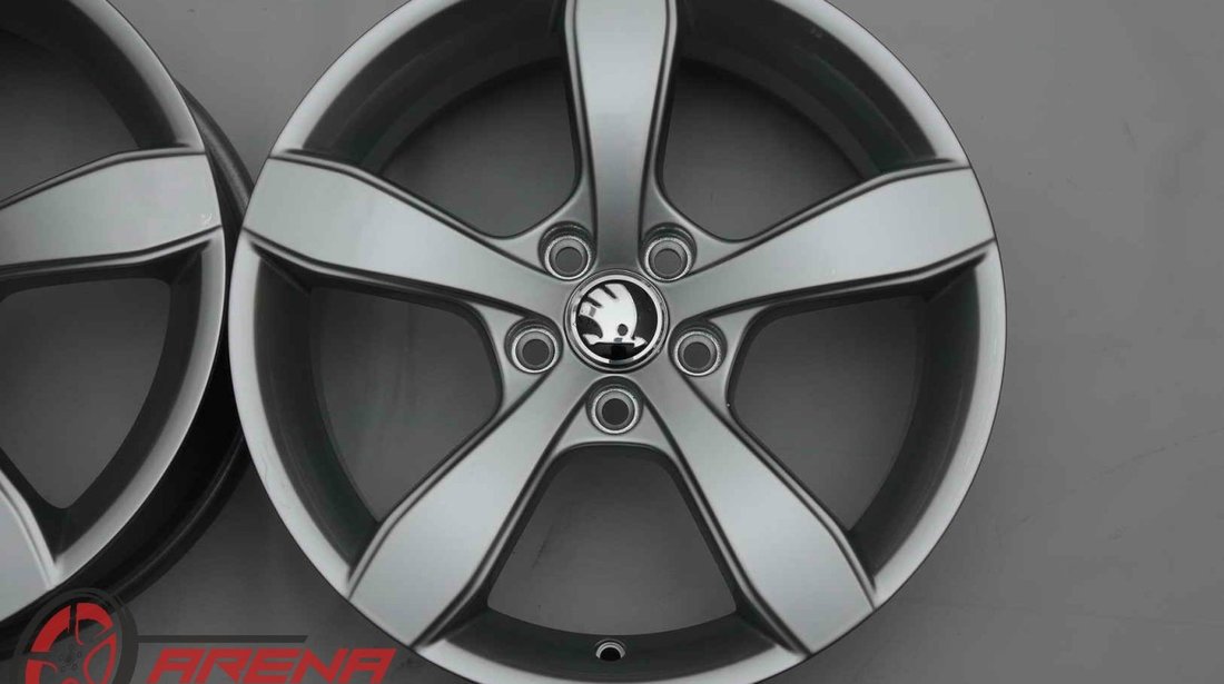 Jante Noi 16 inch Originale Skoda Scala Rapid Fabia Roomster R16 5x100