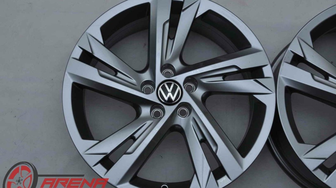 Jante Noi 17 inch Originale VW Taigo T-Cross R17 5x100 Gri Antracit