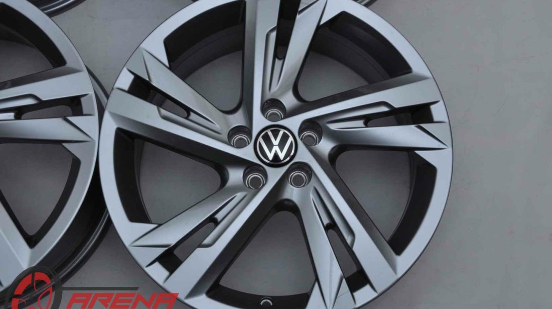 Jante Noi 17 inch Originale VW Taigo T-Cross R17 5x100 Gri Antracit