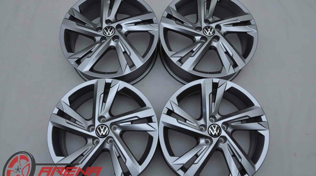 Jante Noi 17 inch Originale VW Taigo T-Cross R17 5x100 Gri Antracit