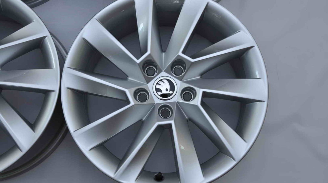 Jante Noi 17" Originale Skoda Superb 2 3 Karoq Kodiaq Yeti Octavia 2 3 Stratos 17 inch