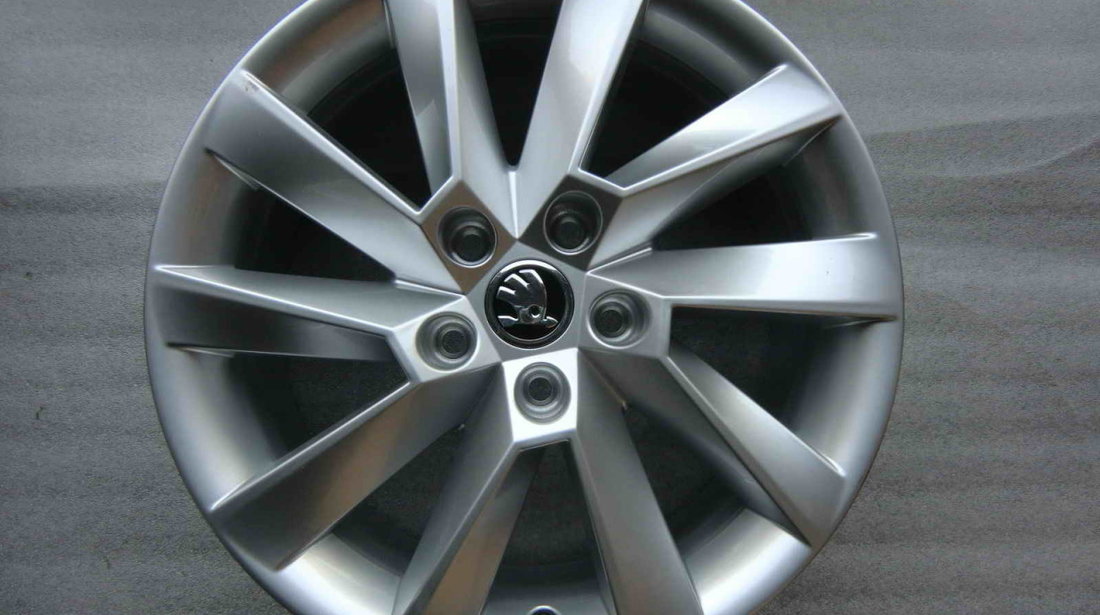 Jante Noi 17" Originale Skoda Superb 3 3T Stratos 17 inch 3V0601025C