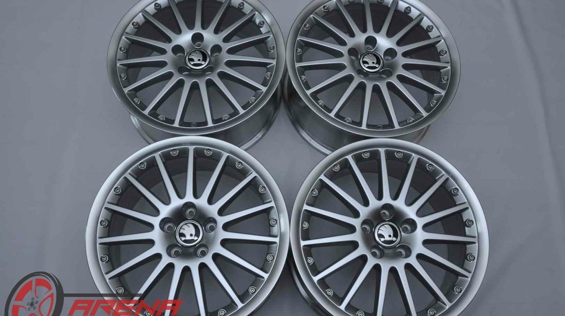 Jante Noi 18 inch Originale Skoda Superb Octavia Yeti Karoq Kodiaq R18