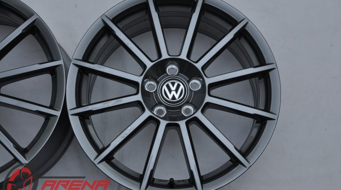 Jante Noi 18 inch VW Golf 7 Sport GTI GTD R-Line R18 Rotary Gun Metal