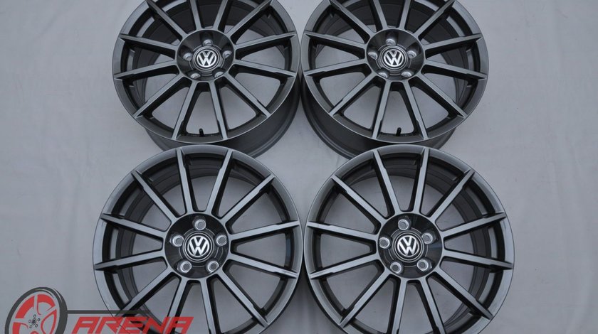 Jante Noi 18 inch VW Golf 7 Sport GTI GTD R-Line R18 Rotary Gun Metal