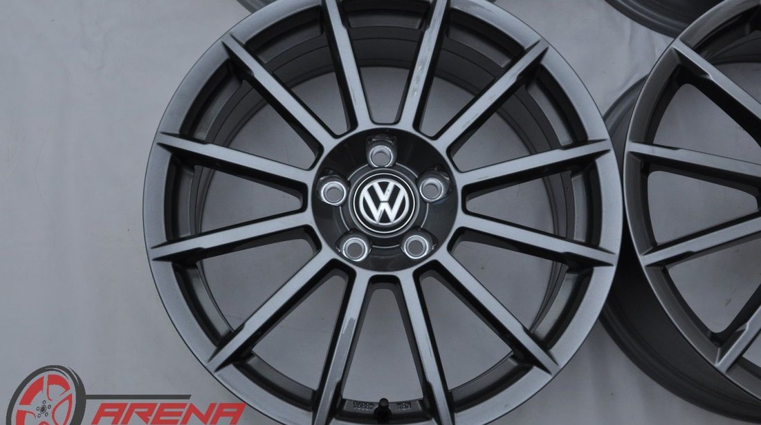 Jante Noi 18 inch VW Golf 7 Sport GTI GTD R-Line R18 Rotary Gun Metal