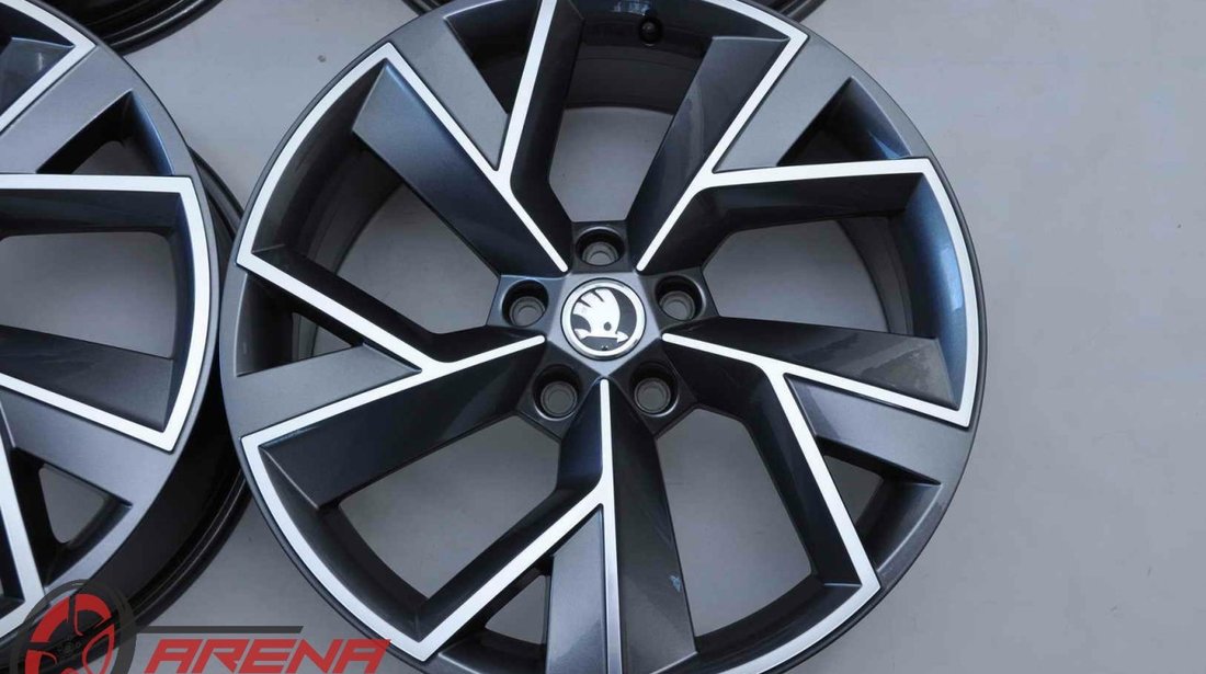 Jante Noi 19 inch Originale Skoda Kodiaq RS R19 Triglav Antracit