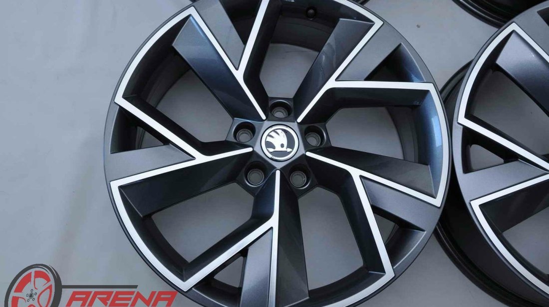 Jante Noi 19 inch Originale Skoda Kodiaq RS R19 Triglav Antracit