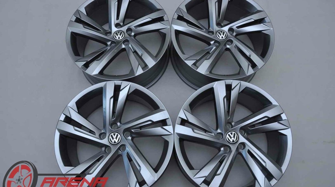 Jante Noi 19 inch Originale VW Tiguan 2 5NA ET38 R19 Gri Antracit