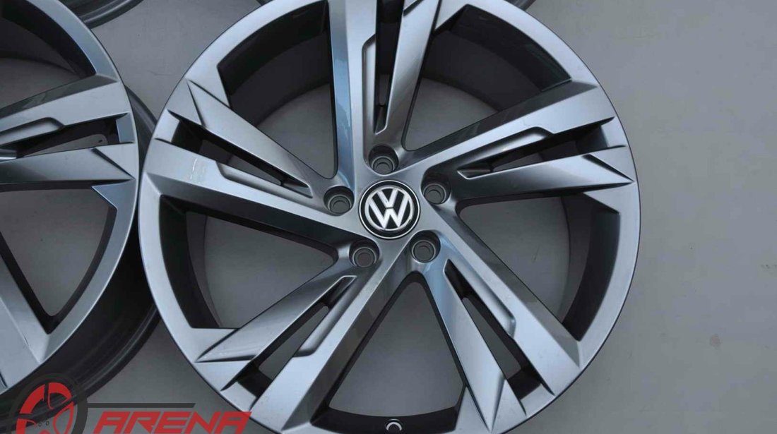 Jante Noi 19 inch Originale VW Tiguan 2 5NA ET38 R19 Gri Antracit