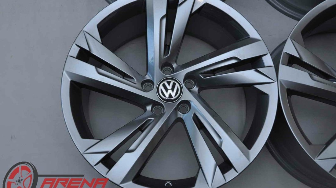 Jante Noi 19 inch Originale VW Tiguan 2 5NA ET38 R19 Gri Antracit