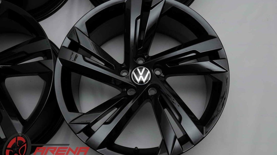 Jante Noi 19 inch Originale VW Tiguan 5NA R19 ET38 Valencia Negru