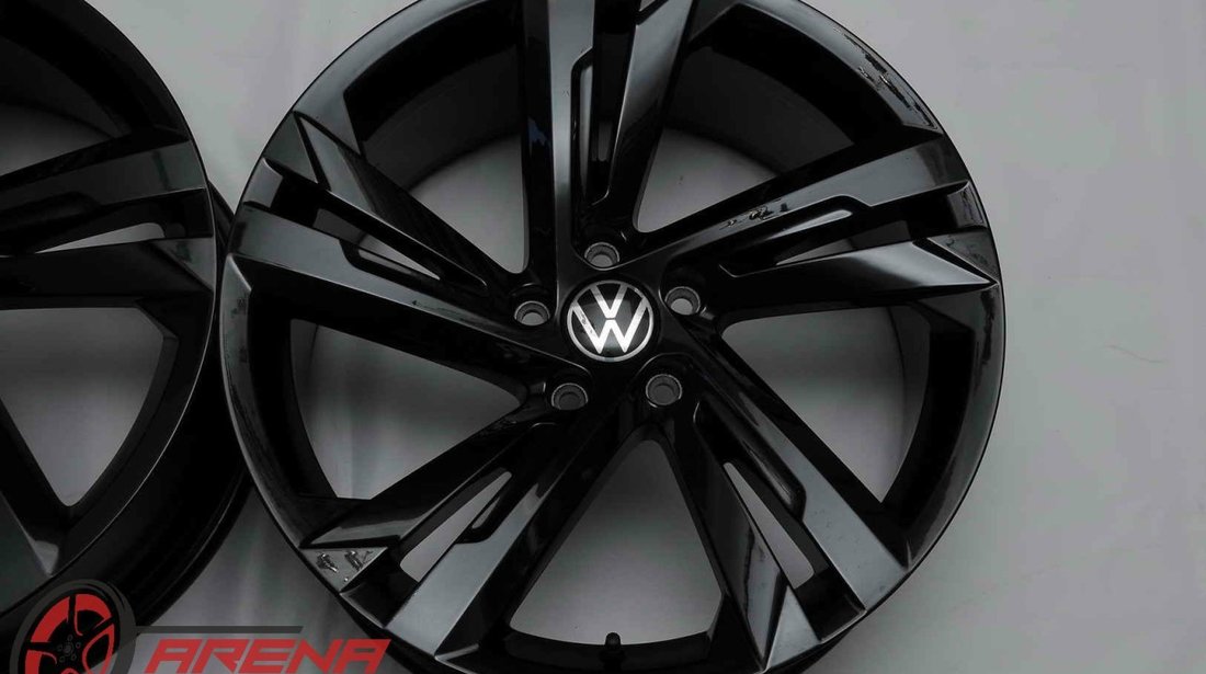 Jante Noi 19 inch Originale VW Tiguan 5NA R19 ET38 Valencia Negru