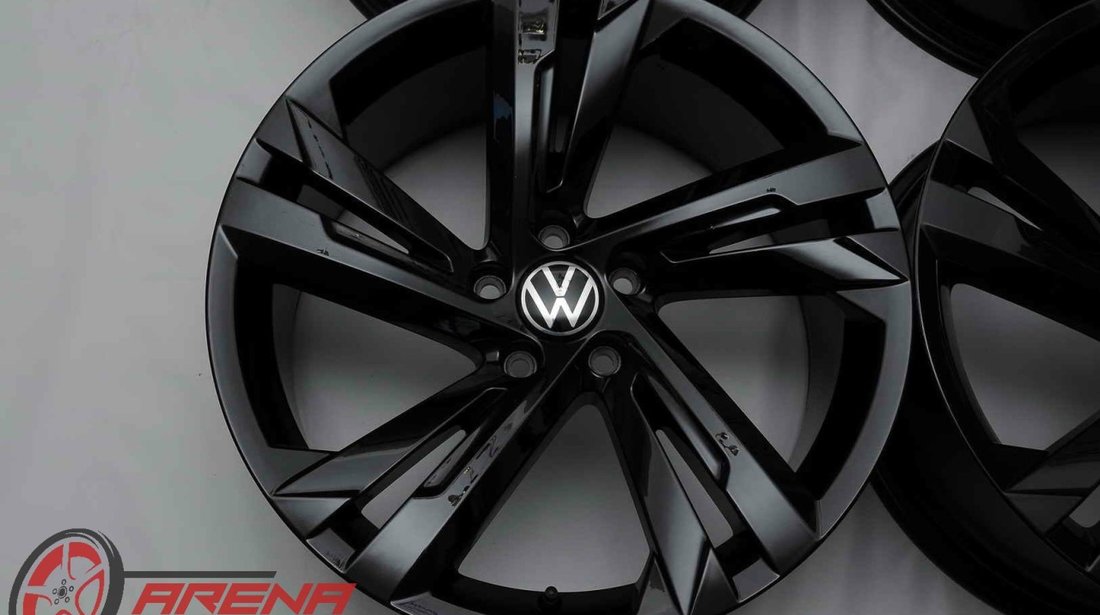 Jante Noi 19 inch Originale VW Tiguan 5NA R19 ET38 Valencia Negru