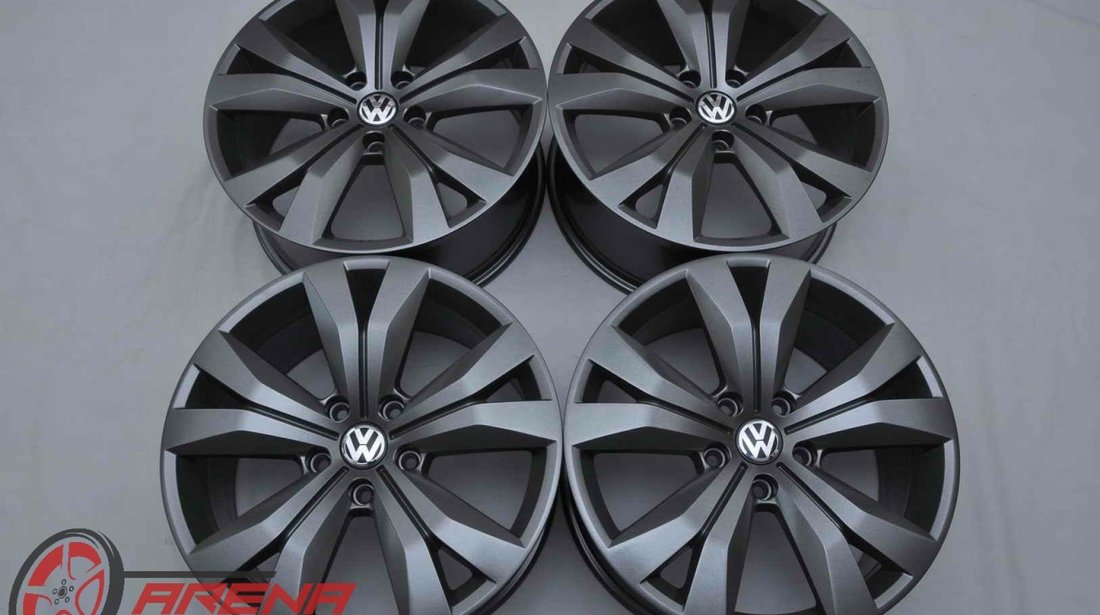 Jante Noi 20 inch Originale VW Touareg 7P Tarragona R20 Gri Antracit