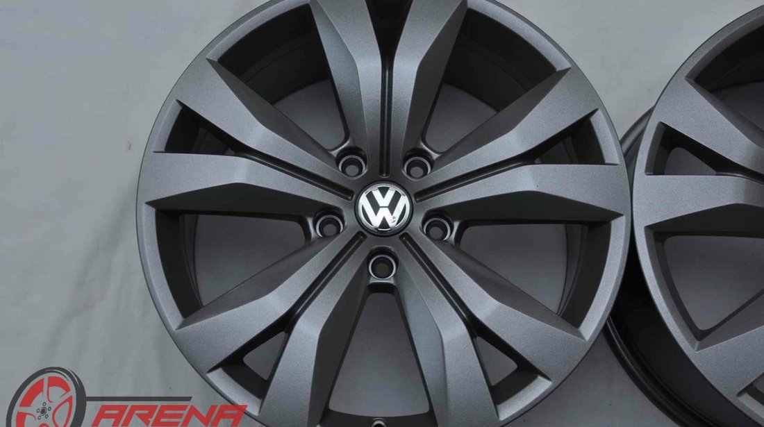 Jante Noi 20 inch Originale VW Touareg 7P Tarragona R20 Gri Antracit