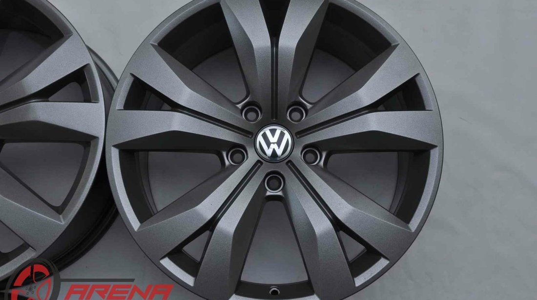 Jante Noi 20 inch Originale VW Touareg 7P Tarragona R20 Gri Antracit