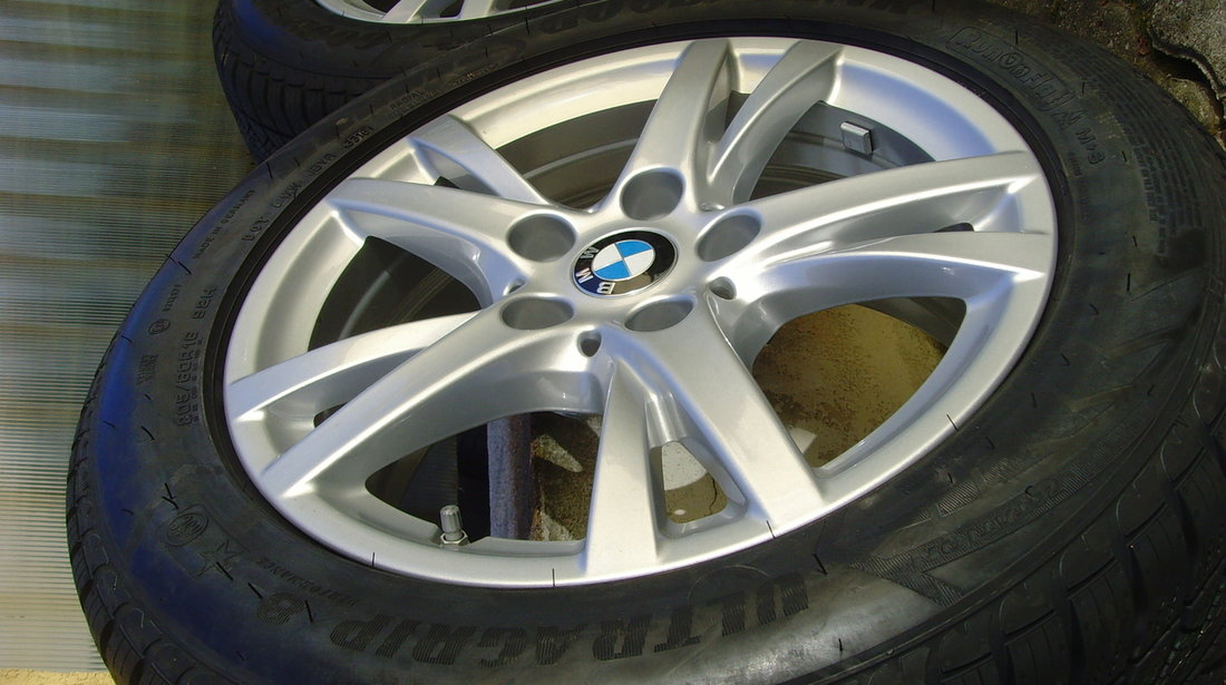 Jante Noi 5x112 pe 16 orig.BMW serie 2 AT F45;GT F46,MINI+anv.Noi 205/60 R16 GoodYear RSC+senzori No