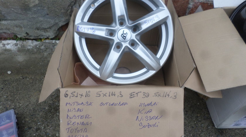 Jante Noi Duster Reanault Nissan Toyota Hyundai KIA 16 zoll 5x114,3