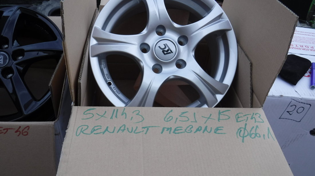 Jante Noi Renault Megane 3  Fluence  Scenic 3  Nissan 15 zoll 5x114,3