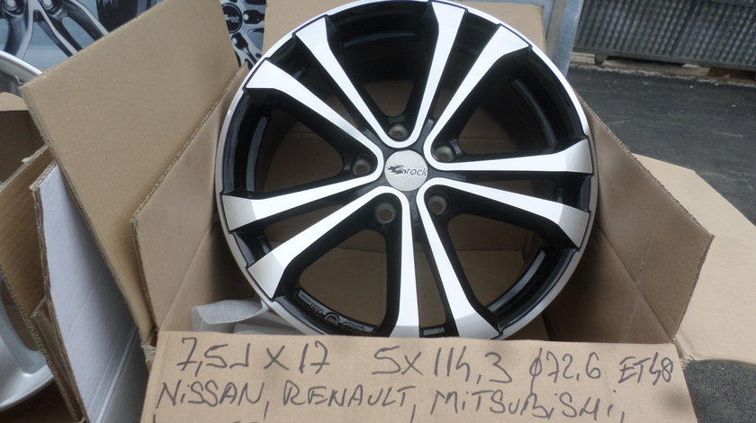 Jante NOii Nissan Renault KIA Hiunday Mitsubishi Duster 5x114,3 pe 17