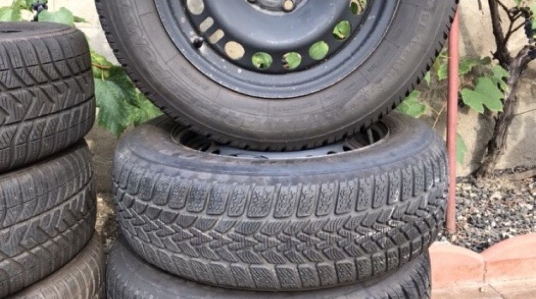 Jante Opel Astra H 15”, iarna , Dunlop