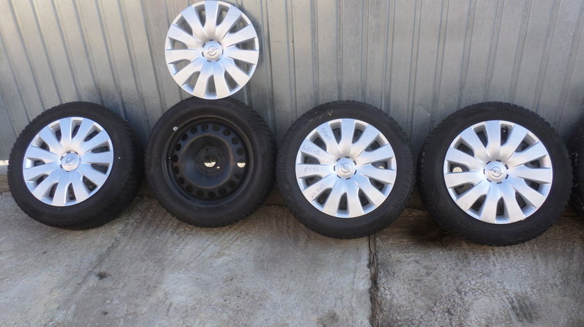 Jante Opel Astra j Mokka 205 60 16 iarna Continental +Senzori
