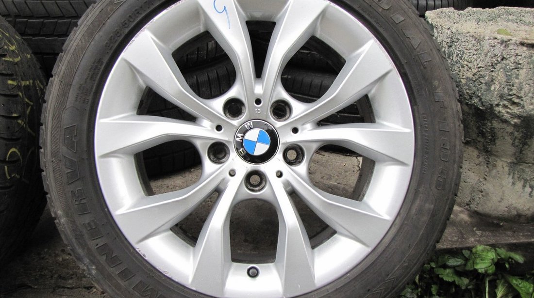 Jante originale BMW X1 - X3 seria 3 - 5 + Anvelope Vara 17"