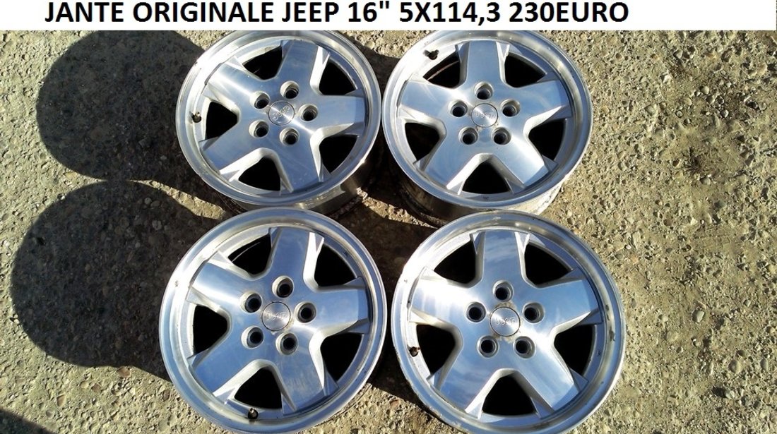 JANTE ORIGINALE JEEP 16 5X114,3