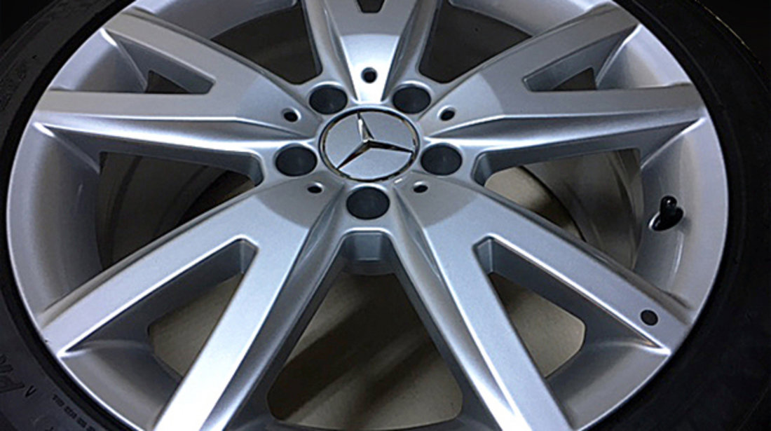 Jante Originale Mercedes CLS model W218 pe 18 inch cu Anvelope de Vara Michelin