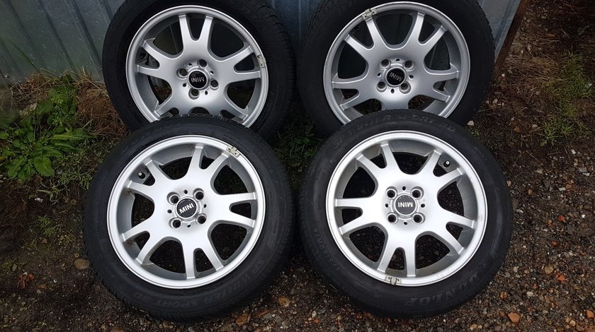 Jante originale mini one, mini cooper, cu anvelope de iarna 175/60/16