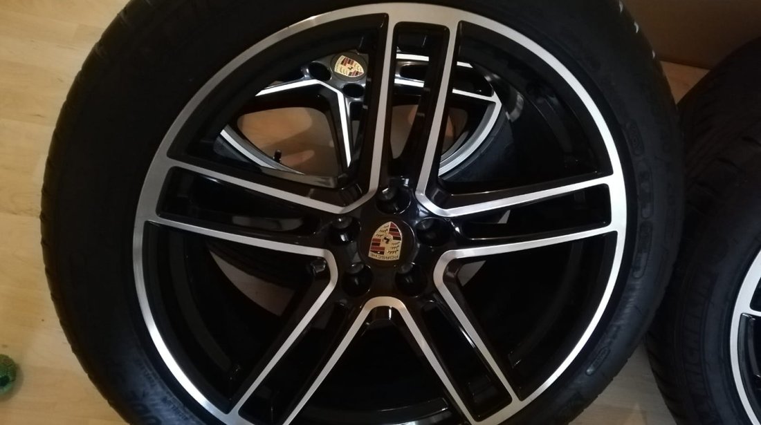 Jante originale Noi R20 Porsche Macan/anvelope vara Noi Michelin 265/45R20 cu 295/40R20/senzori Noi