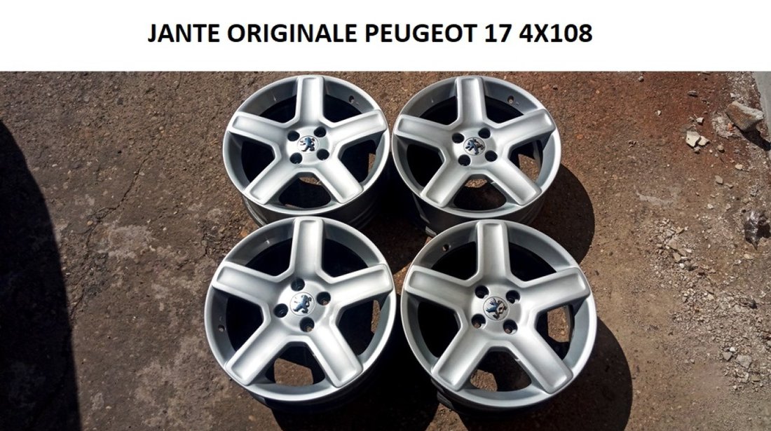 JANTE ORIGINALE PEUGEOT 17 4X108