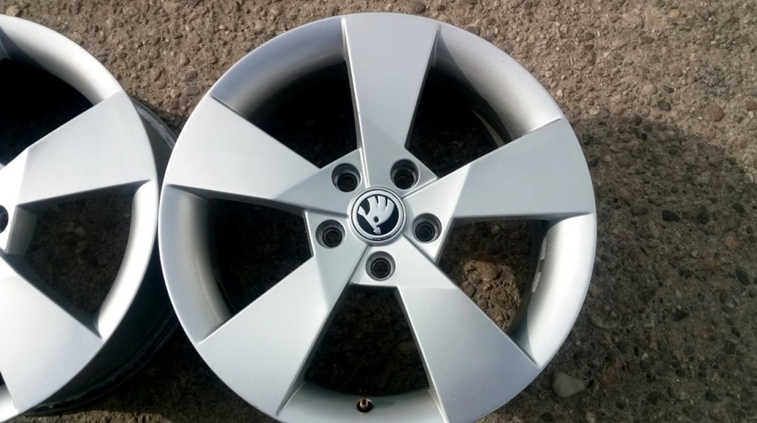 JANTE ORIGINALE SKODA 17 5X112