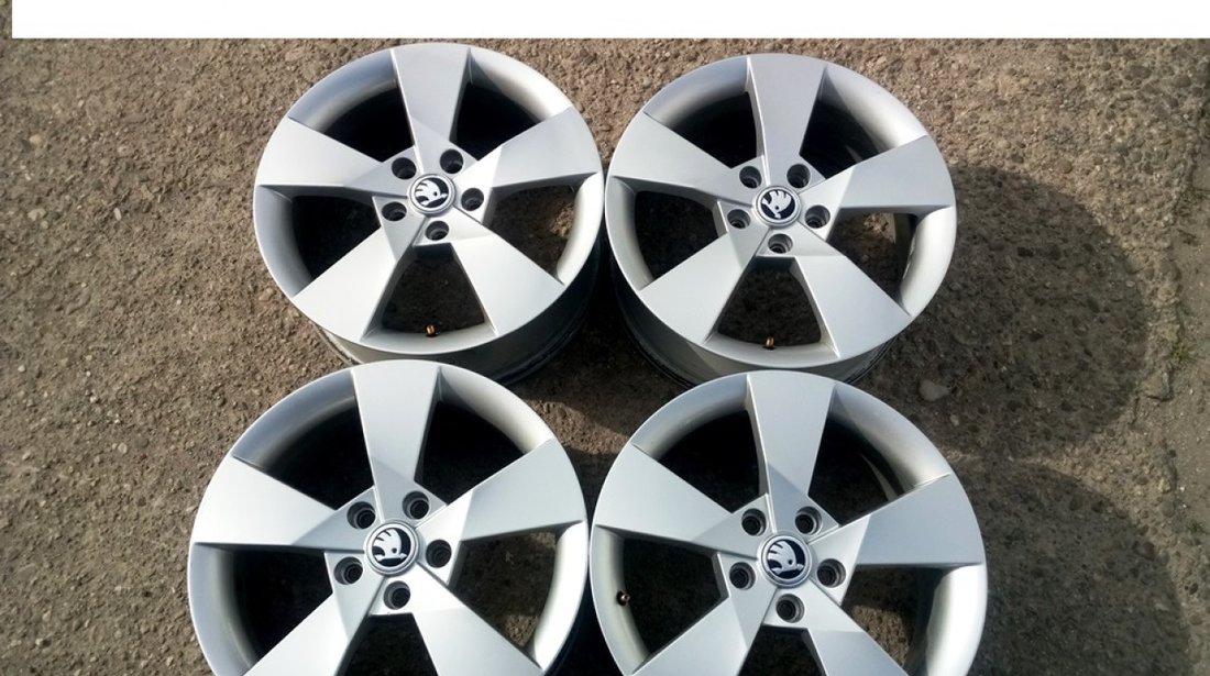 JANTE ORIGINALE SKODA 17 5X112