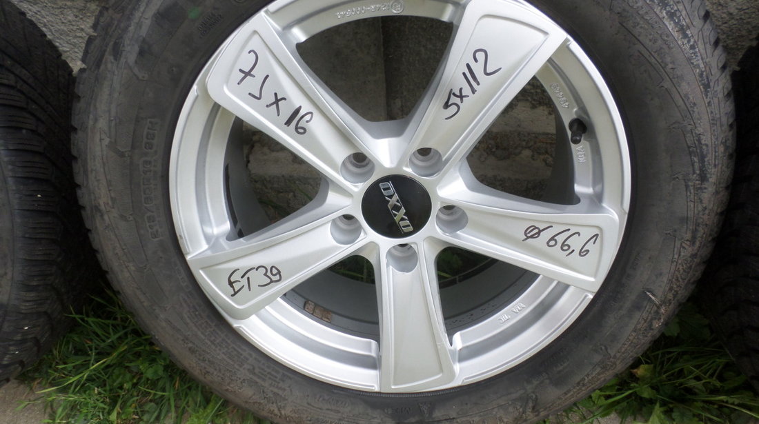 Jante OXXO 5x112 pe 16 pentru gama vw , audi , mercedes