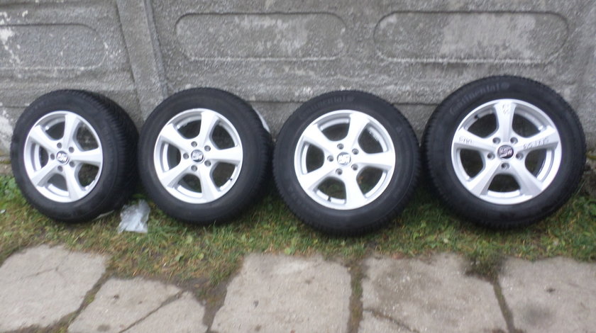 Jante OZ 15zoll pentru VW Golf 5 6 7 caddy Passat 195 65 15 Iarna Continental